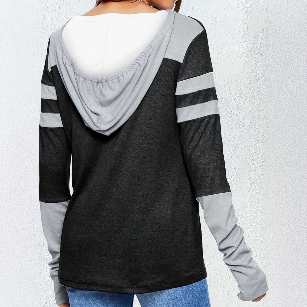 European And American Womens Hooded Long-sleeve Clothing - Image 5