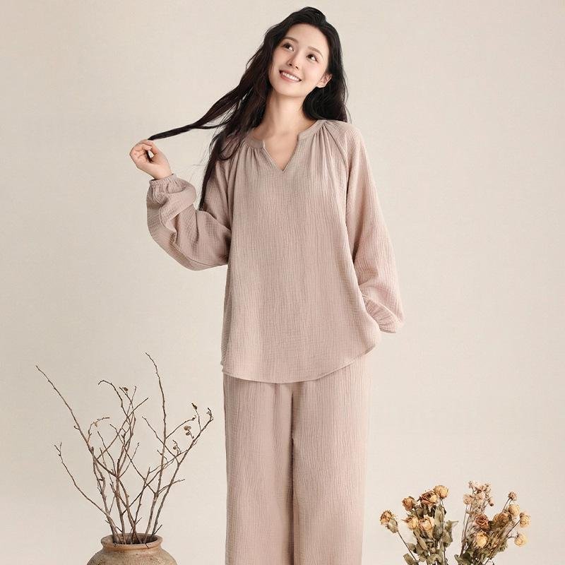 Womens Long-sleeve Top And Pants Set - Image 6
