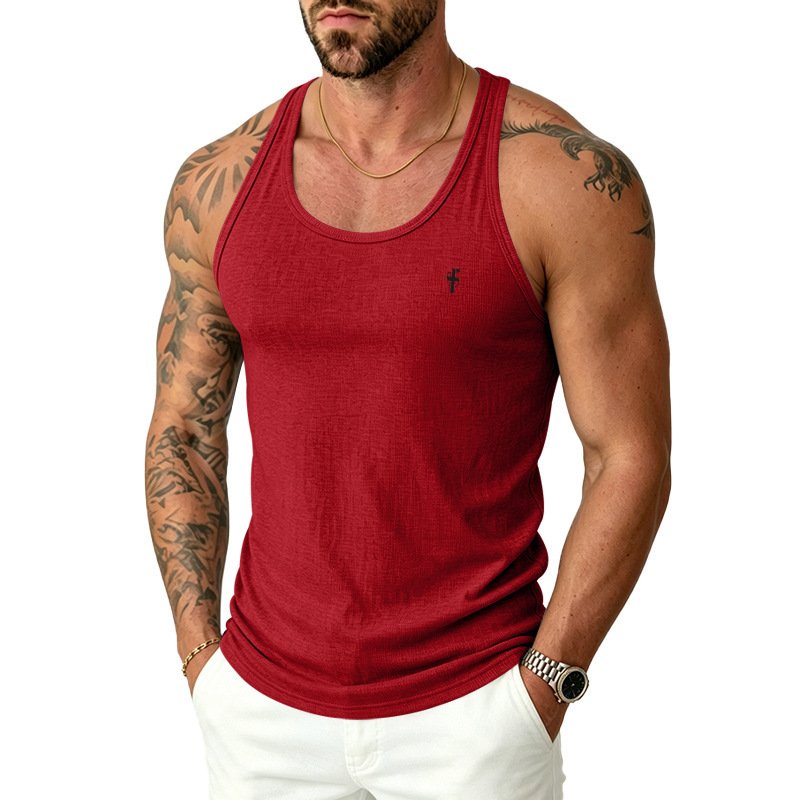 Muscle Print Tank Top - Image 6