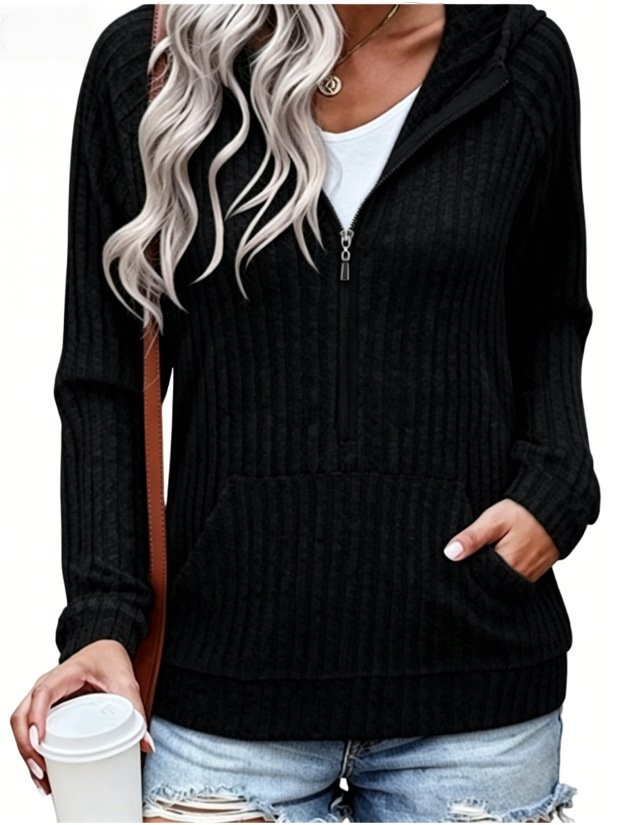 Fashionable Hooded Pullover Loose-fit Casual For Autumn - Image 7