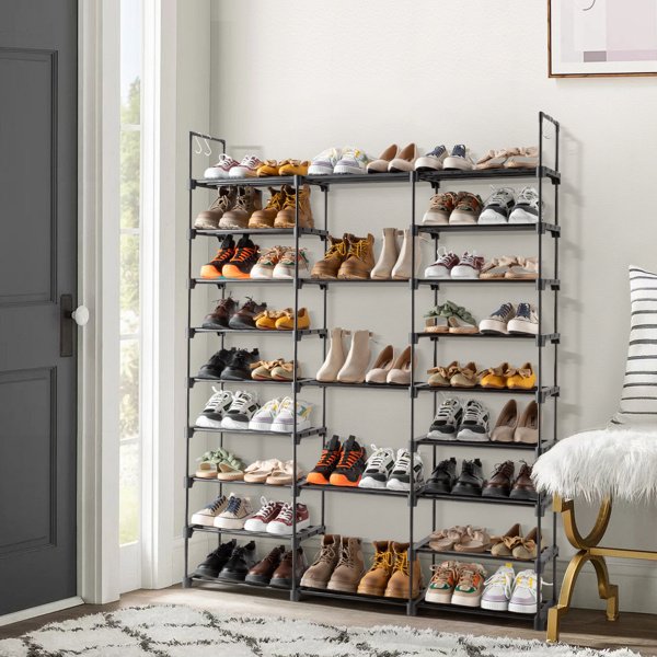 3 Rows And 9 Layers With Hooks Can Hold 50 Pairs Of Shoe Racks - Image 10