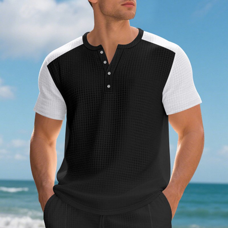 Mens Casual Short-sleeve T-shirt - Image 2