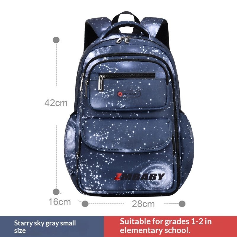 New Schoolbag For Primary School Students Male Side Refrigerator Open Large Capacity Children's Bags Grade - Image 8