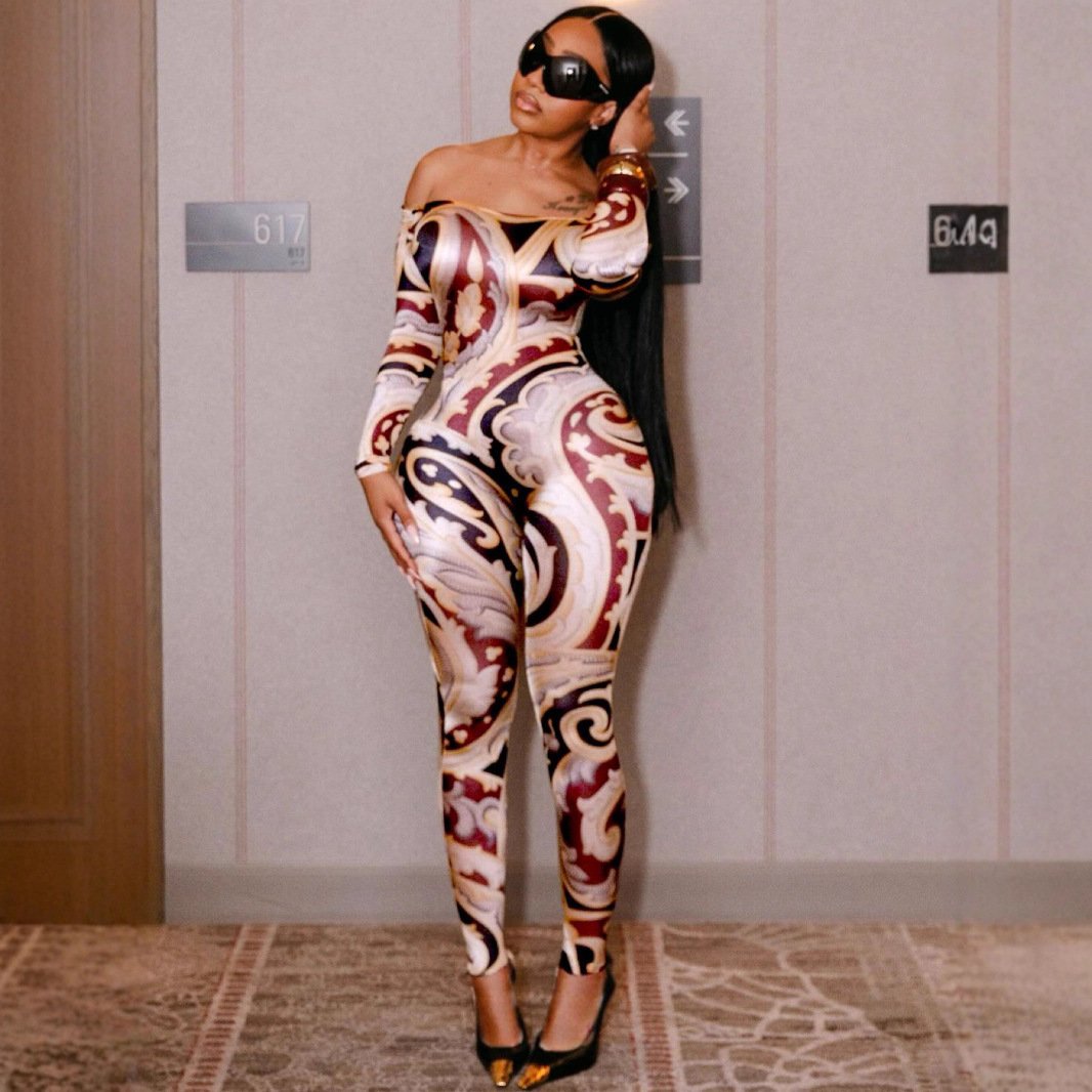 Bodycon One-piece Jumpsuit - Image 2