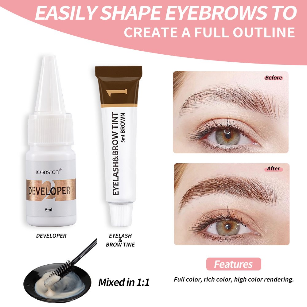 Lash Lift Eyebrow Dye Tint Set - Image 7