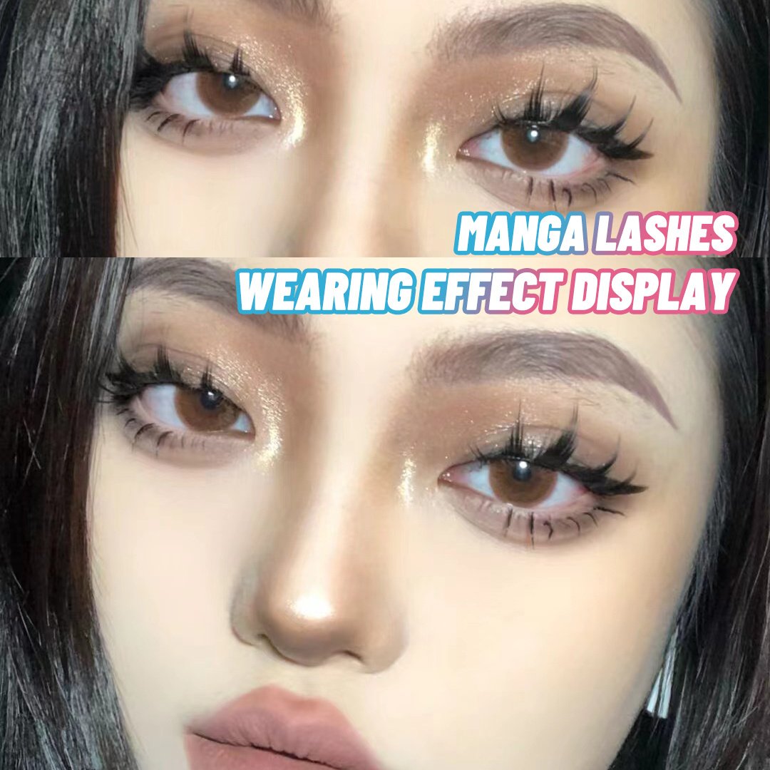 Natural Wispy False Eyelashes - Image 10