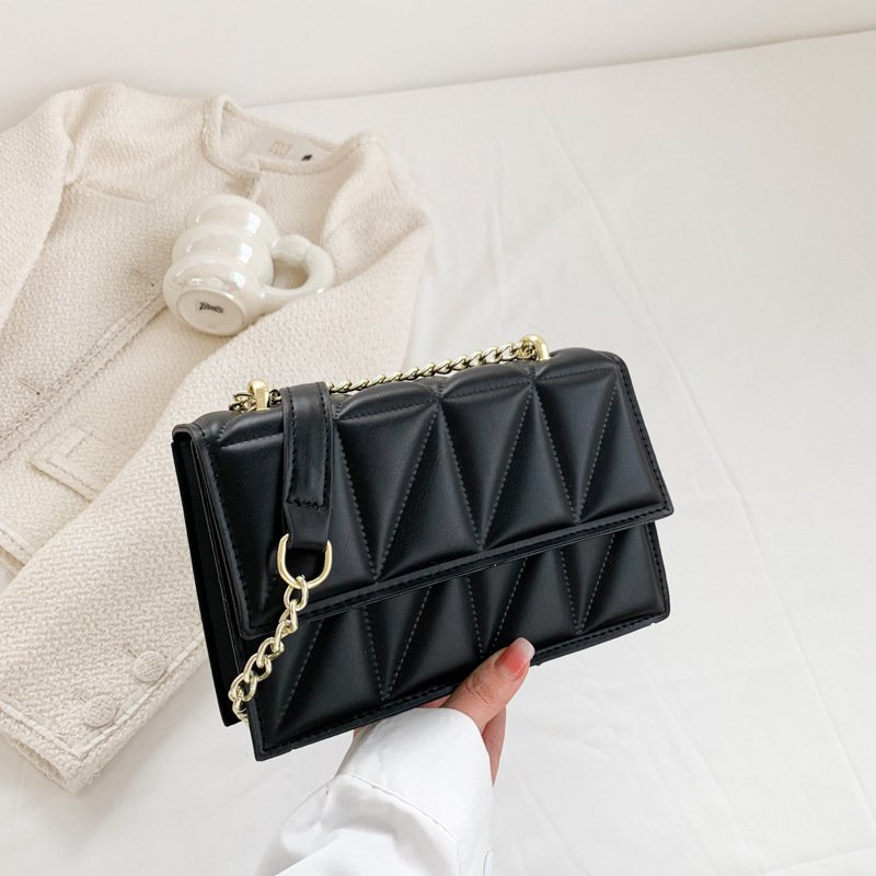 Small Square Bags Fashion Chain Crossbody Shoulder Bag - Image 3