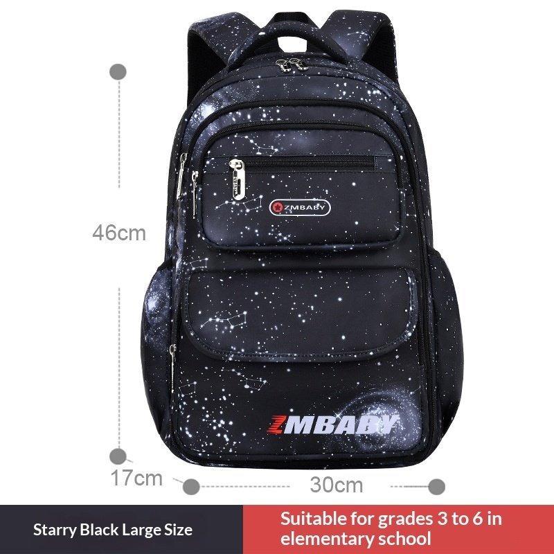 New Schoolbag For Primary School Students Male Side Refrigerator Open Large Capacity Children's Bags Grade - Image 5
