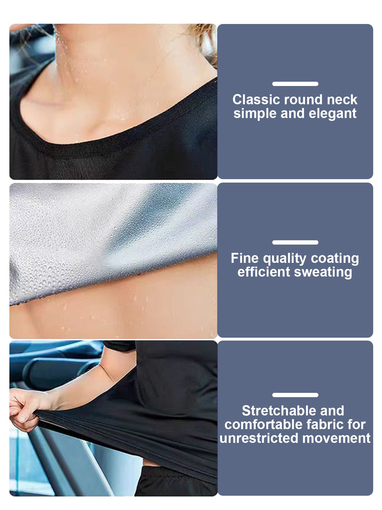 Women's Heat Trapping Sauna Shirt - Sweat Vest Compression Shapewear - Sauna Suit Top - Sweat More & Look Great - Image 10