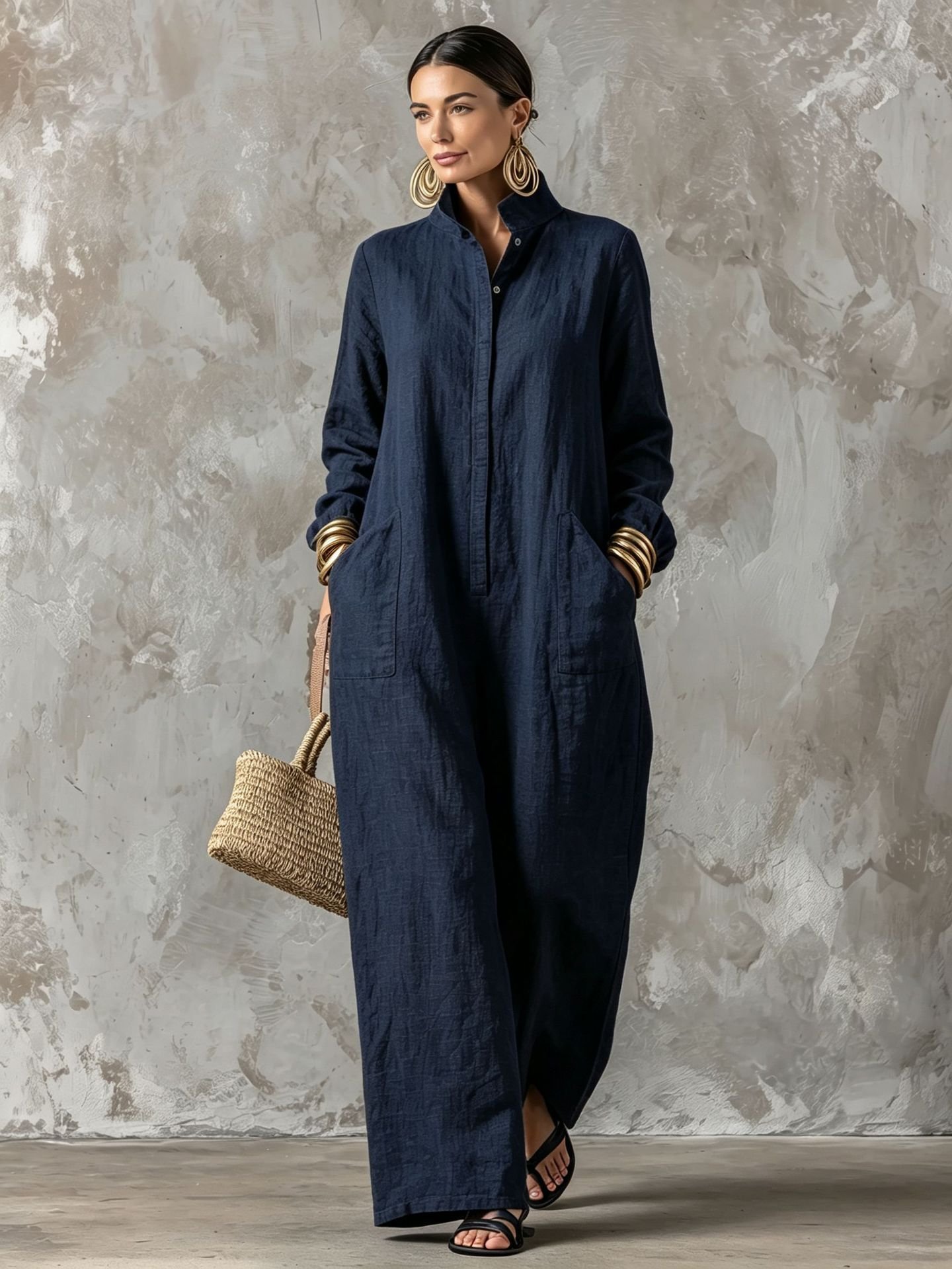 Long-sleeve Jumpsuit - Image 3