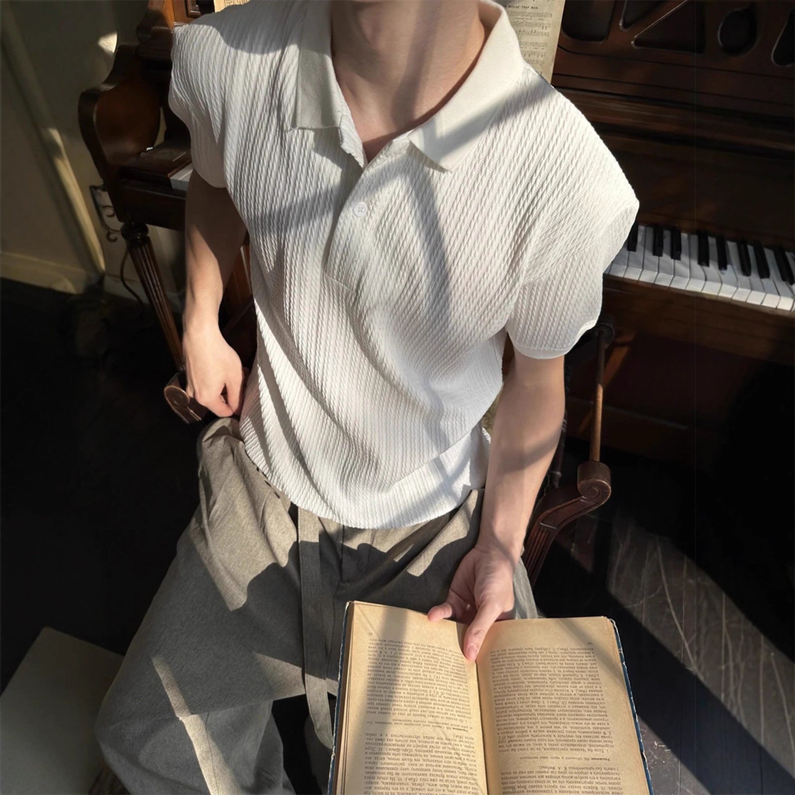 Men's Fitted Short-sleeve
