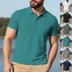 Mens Lapel POLO Shirt