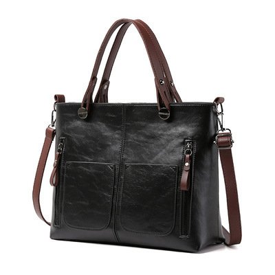 Retro Large-capacity Handbags Simple Crossbody Shoulder Bags For Women - Image 7