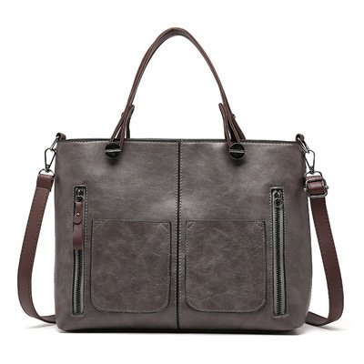 Retro Large-capacity Handbags Simple Crossbody Shoulder Bags For Women - Image 5