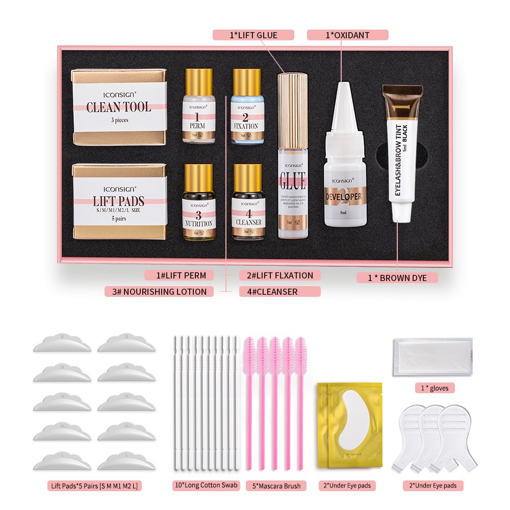 Lash Lift Eyebrow Dye Tint Set - Image 9
