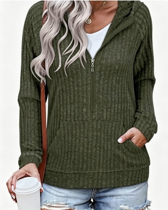 Fashionable Hooded Pullover Loose-fit Casual For Autumn - Image 2