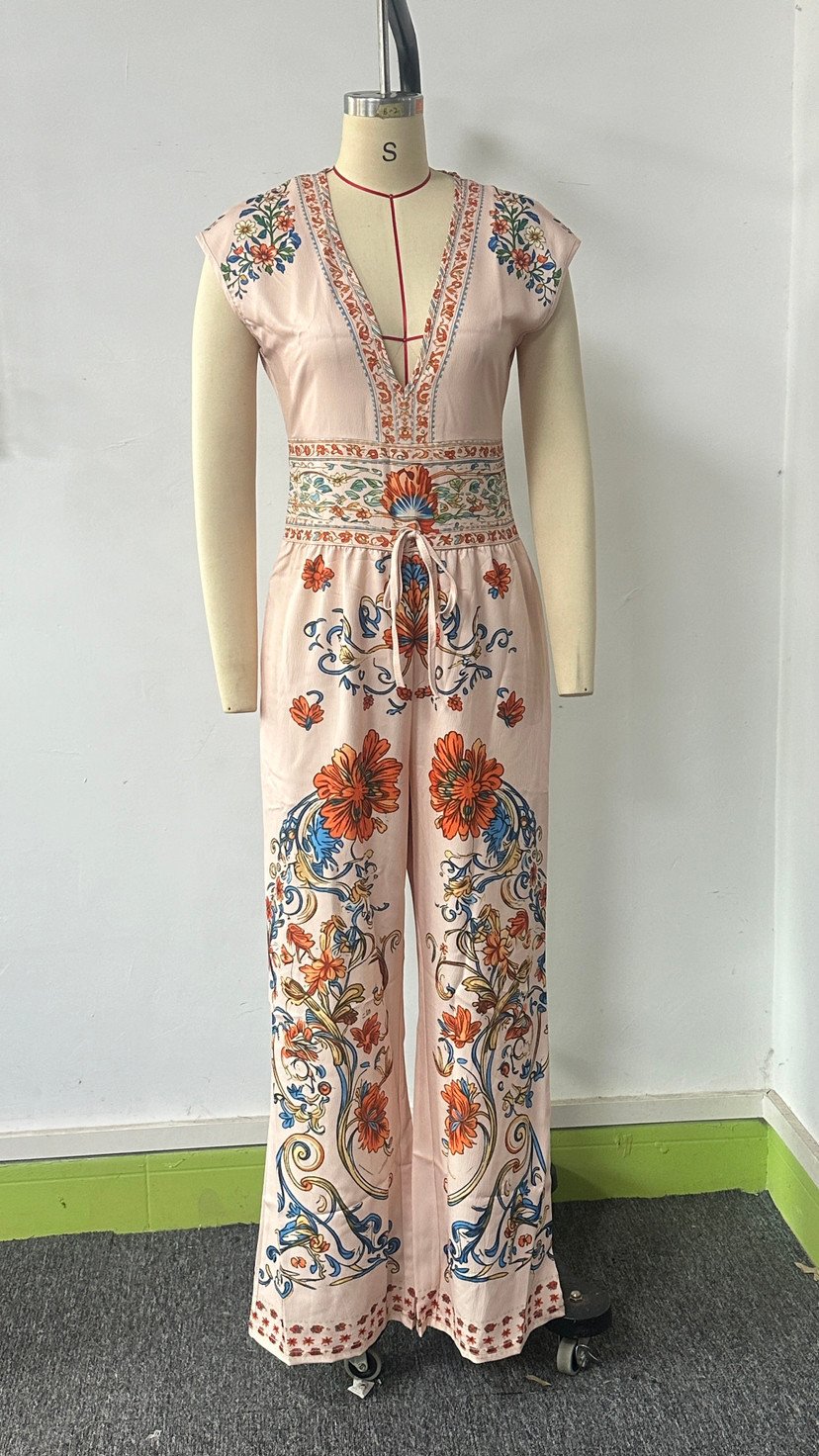 Printed Women's Jumpsuit - Image 10