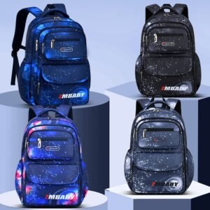 New Schoolbag For Primary School Students Male Side Refrigerator Open Large Capacity Children's Bags Grade