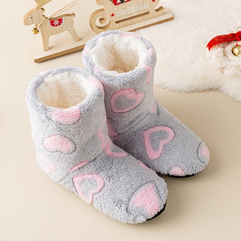 Fleece Lined Extra-thick Children House Shoes - Image 6