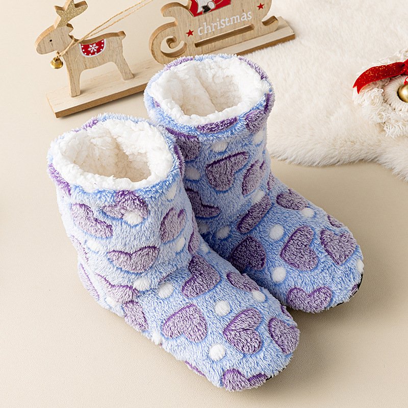 Fleece Lined Extra-thick Children House Shoes - Image 4