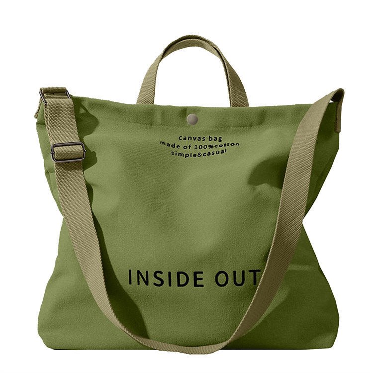 Large Capacity Shopping Bags Woman Black Canvas Tote Bag High-End Versatile Shoulder Bag