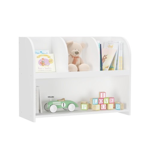 Kids Bookcase With 4 Compartments - Image 7