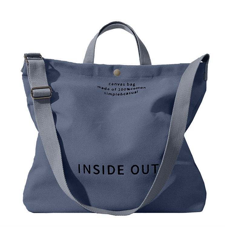 Large Capacity Shopping Bags Woman Black Canvas Tote Bag High-End Versatile Shoulder Bag - Image 5