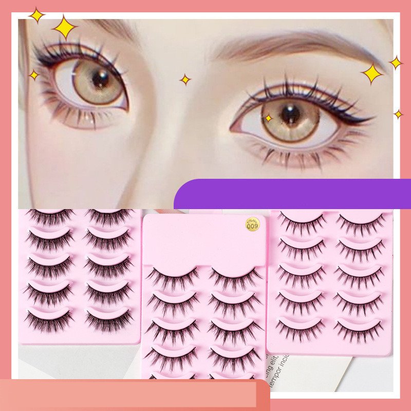 Natural Wispy False Eyelashes - Image 7