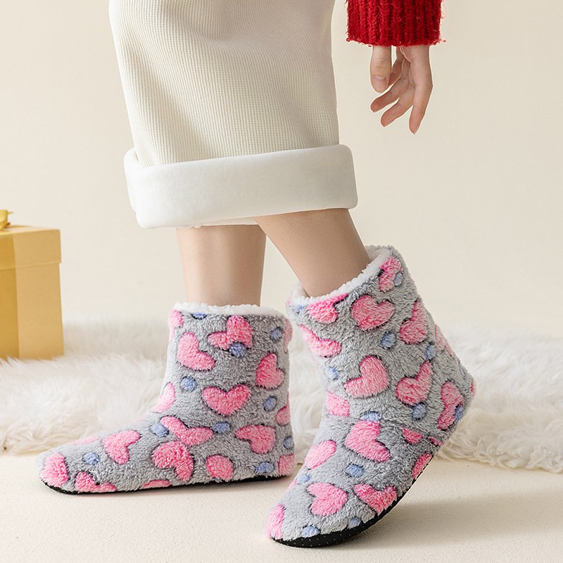 Fleece Lined Extra-thick Children House Shoes - Image 2