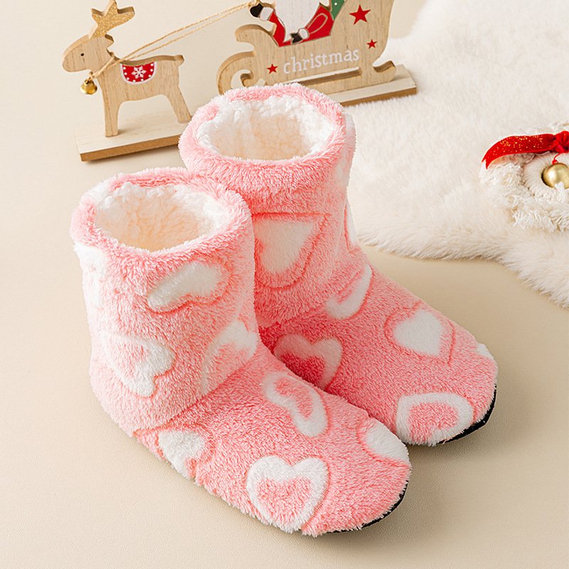 Fleece Lined Extra-thick Children House Shoes - Image 10