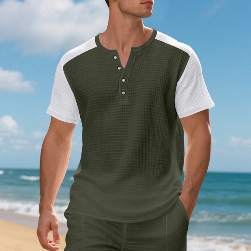 Mens Casual Short-sleeve T-shirt - Image 5