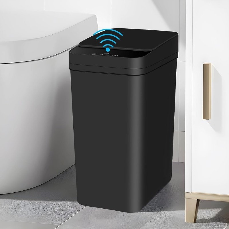 12L Smart Trash Bin Rubbish Motion Sensor Touchless Bathroom Odourles Toilet Can - Image 5