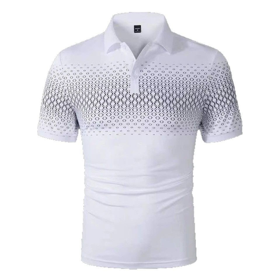 Men's Casual Button-down Polo Shirt - Image 8