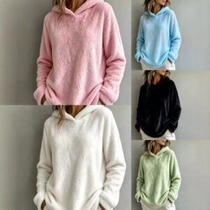 Casual Fashion Solid Color Long-sleeved Sweater