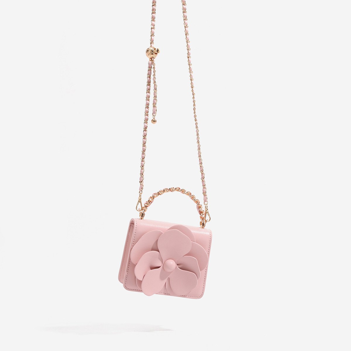 Floral Sweet Mini Square Bag For Women - Image 3