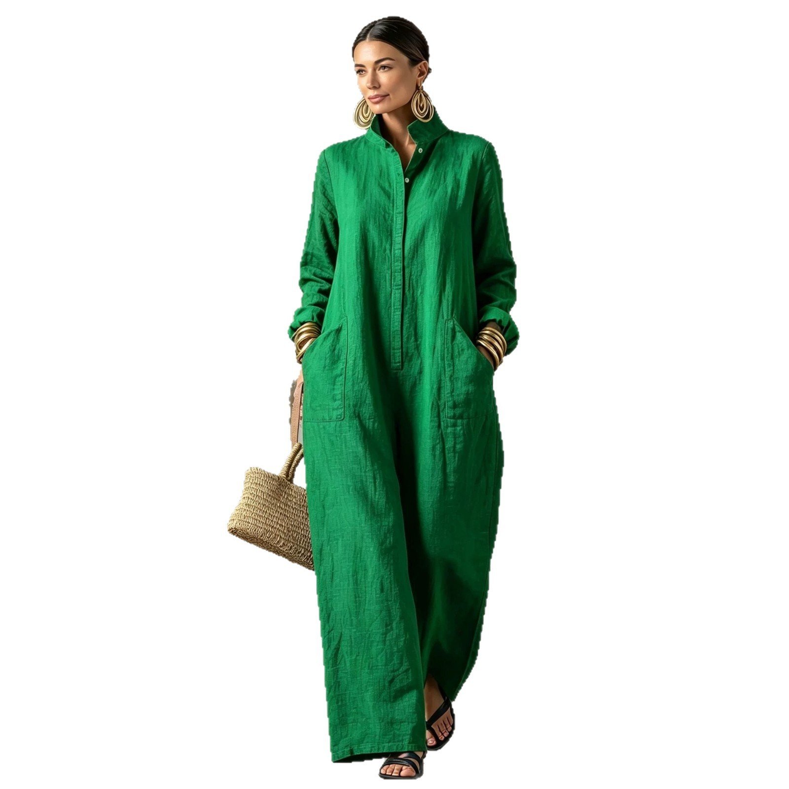 Long-sleeve Jumpsuit - Image 7