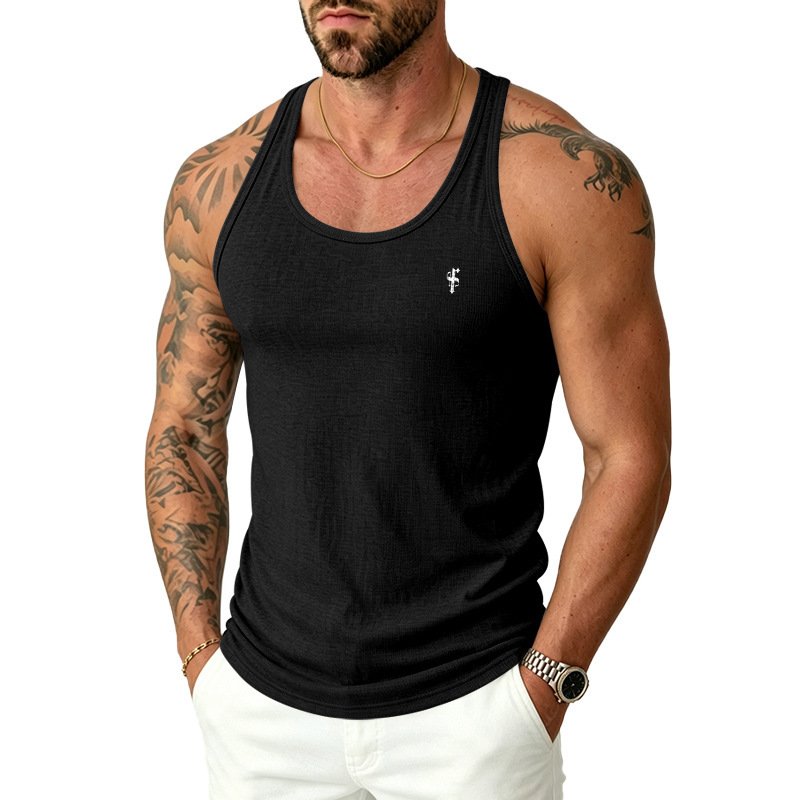 Muscle Print Tank Top - Image 5
