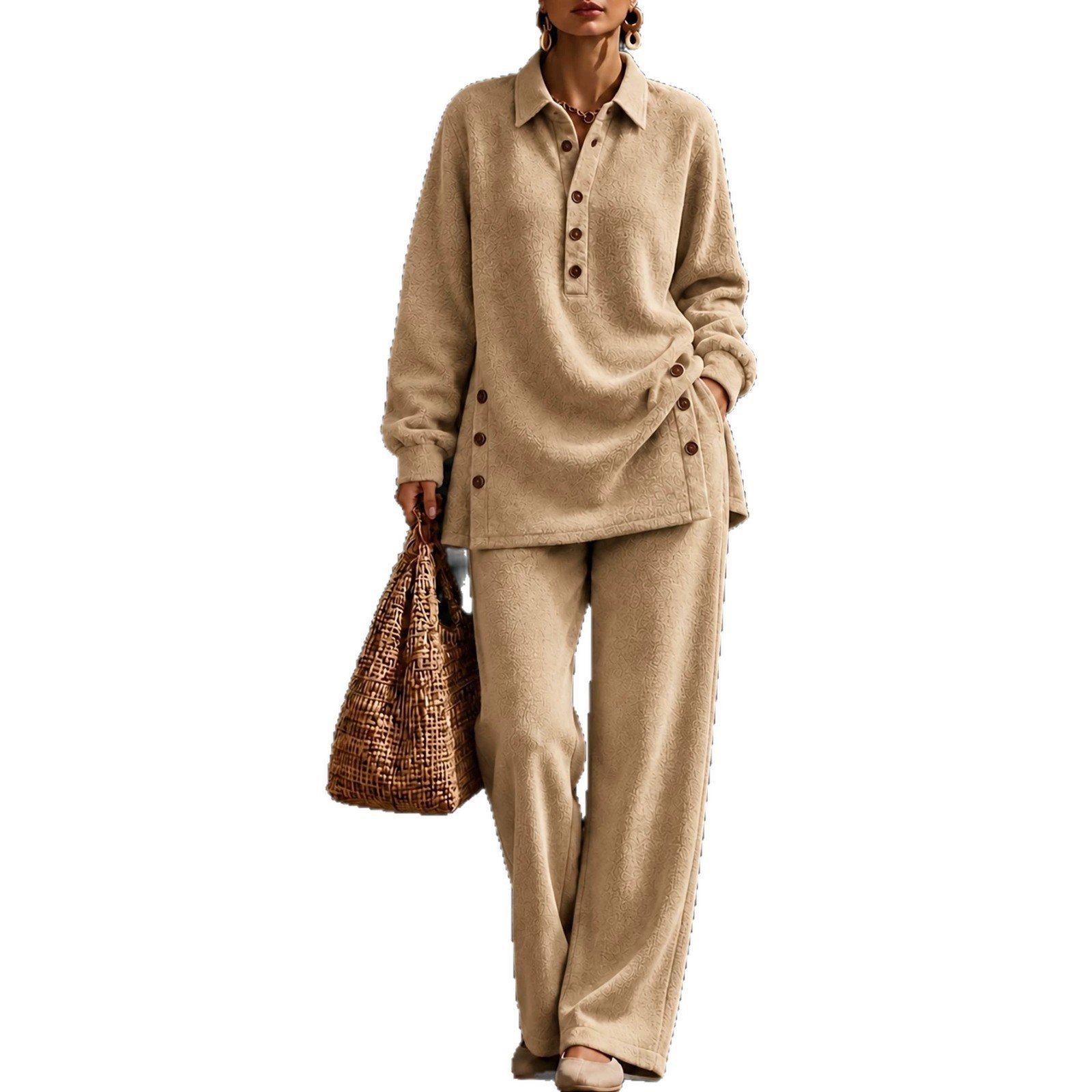 Casual Two-Piece Loungewear Set - Image 5