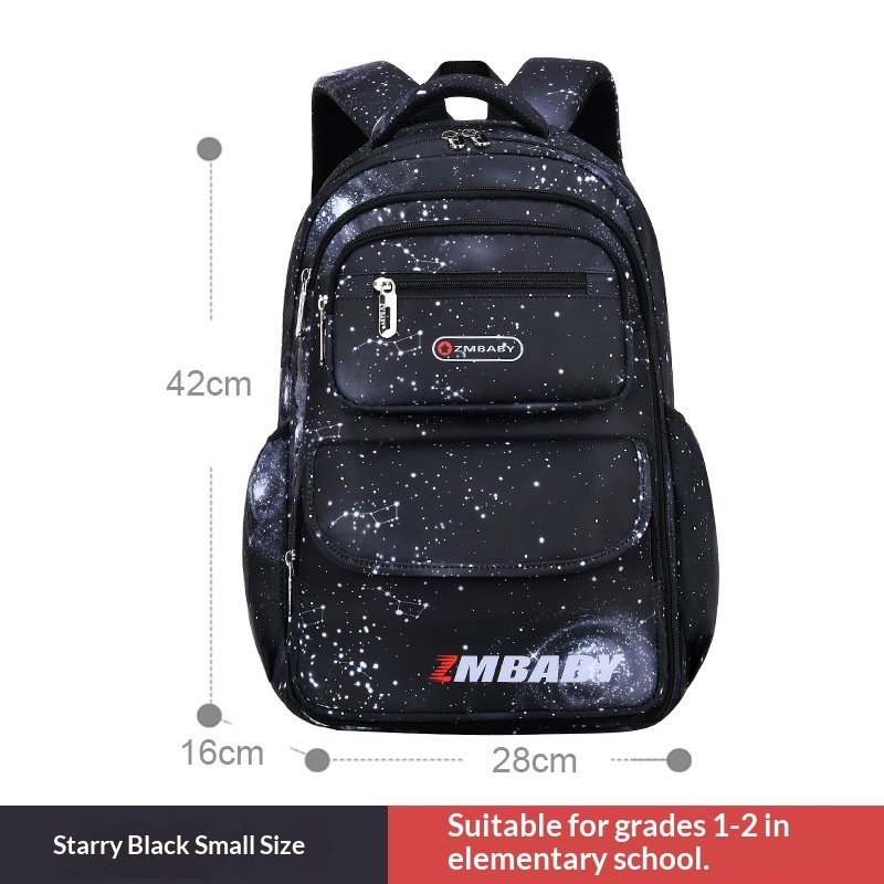New Schoolbag For Primary School Students Male Side Refrigerator Open Large Capacity Children's Bags Grade - Image 4