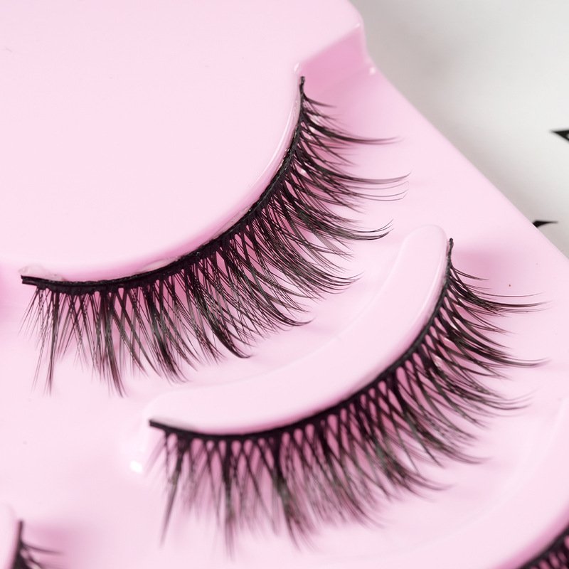 Natural Wispy False Eyelashes - Image 5