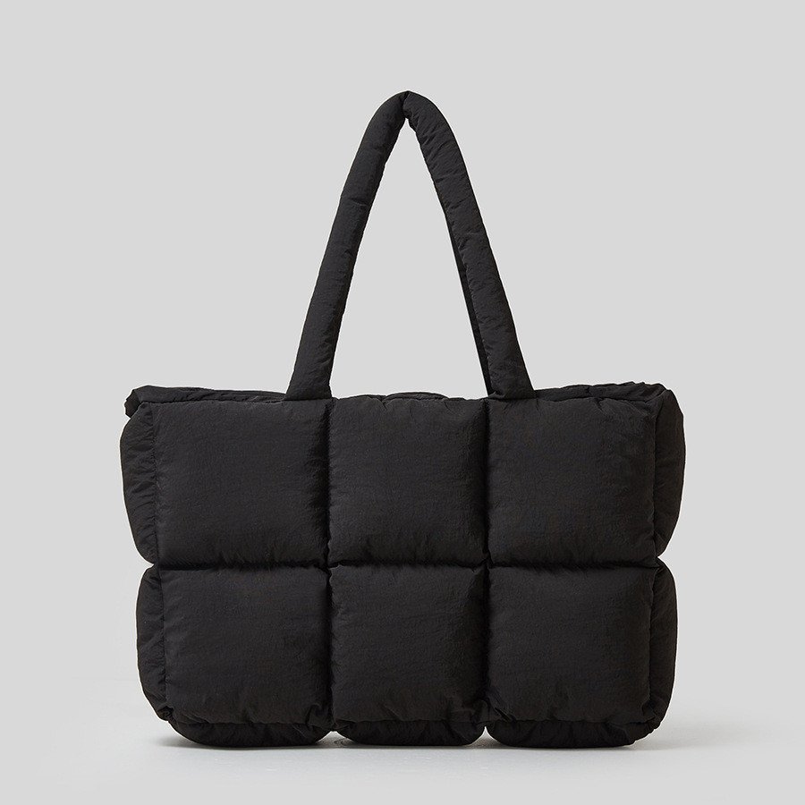 Soft Down Handbag Woman Cotton Dress Bags Filled With Cotton - Image 4