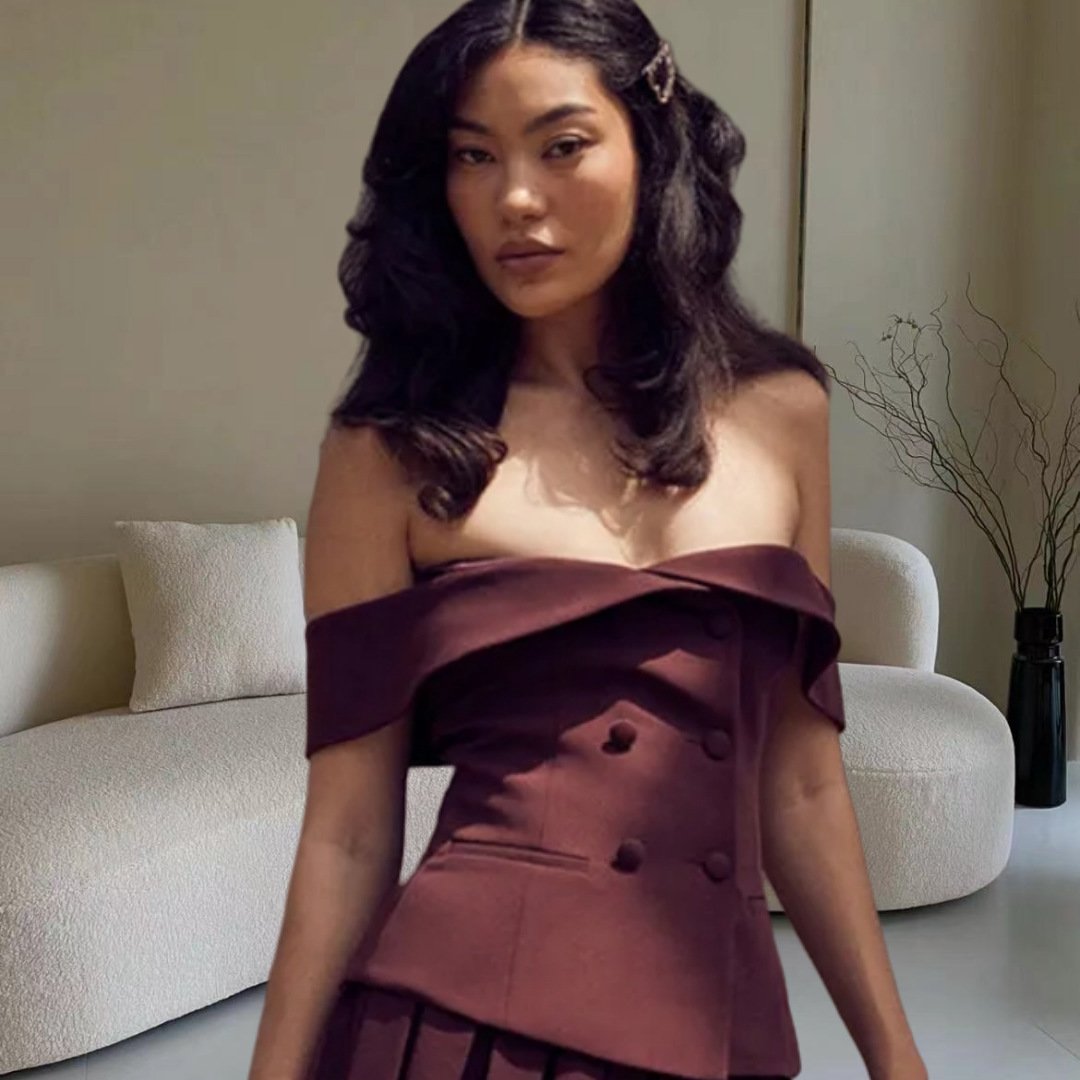 Pleated Skirt Two-piece Set - Image 2