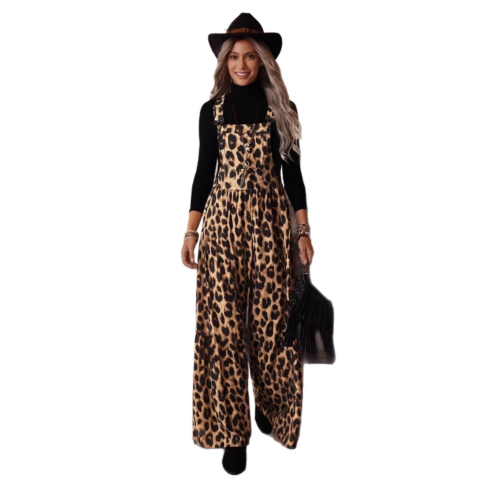 Women's Sling Wide Leg Casual Jumpsuit - Image 5