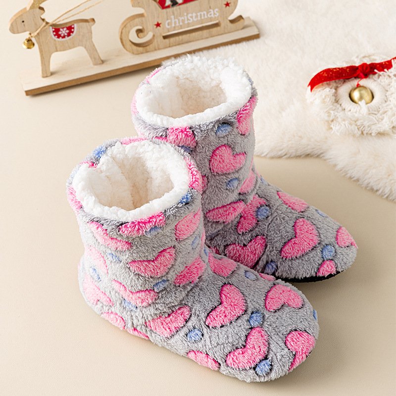 Fleece Lined Extra-thick Children House Shoes - Image 3