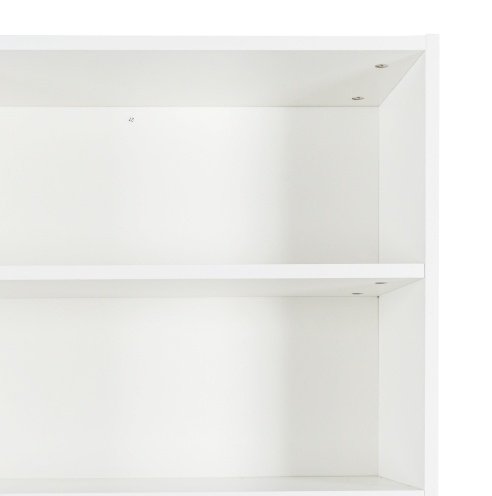 63W Large Kitchen Hutch Cabinet, Freestanding Pantry Cabinets Storage Kitchen Cupboard With 4 Doors, 4 Drawers & Microwave Shelf, White - Image 7