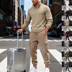 Men's Loose-Fit Casual Suit