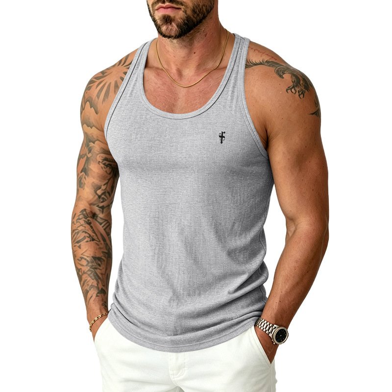 Muscle Print Tank Top - Image 8