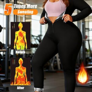 Plus Size Women Sauna Suit
