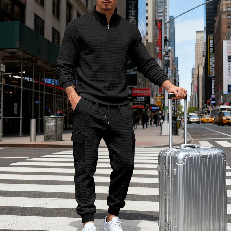 Men's Loose-Fit Casual Suit - Image 8
